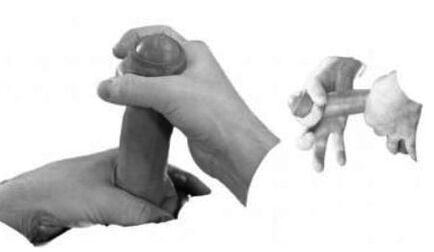 Esguince do pene para aumentalo