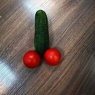 As verduras simbolizan unha pequena cola, como agrandala